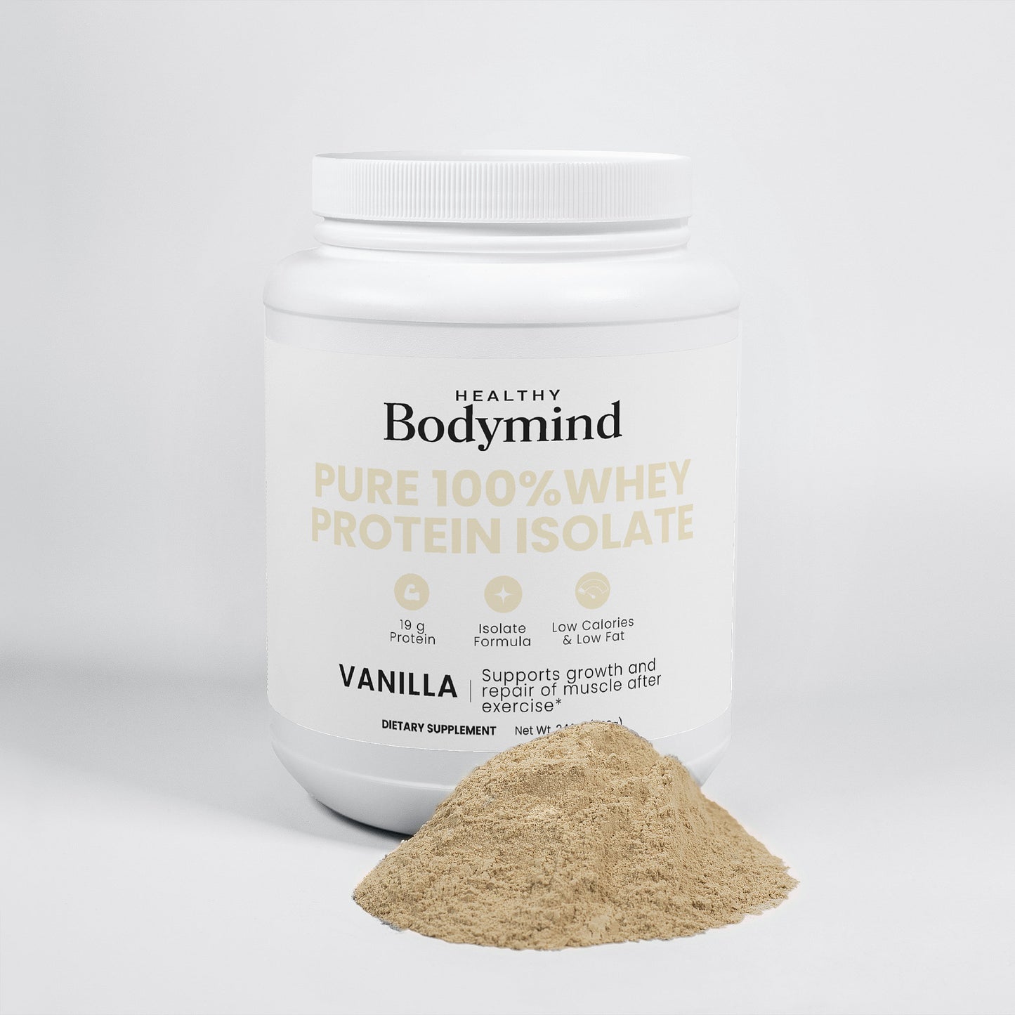 Pure3 100% Whey Protein Isolate (Vanilla)